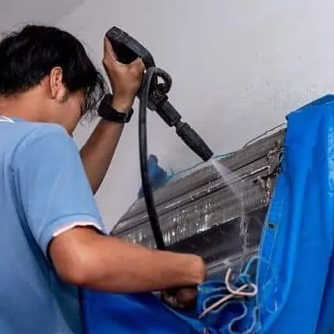 Foam and power-jet AC deep cleaning in Bengaluru
